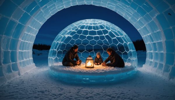 Comment vivre l'expérience d'un igloo de glace ?