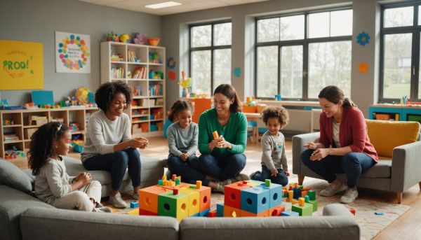 Les clubs enfants font le bonheur des parents ici